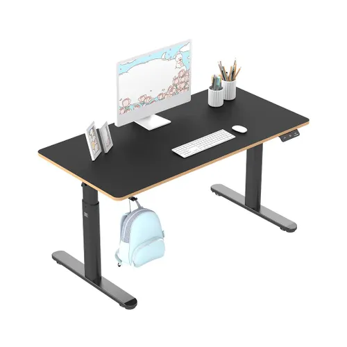 Biurko Ultradesk PULSAR 120cm Regulacja wysokości Czarny