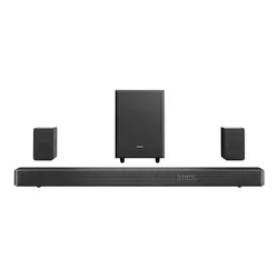 Soundbar HISENSE AX5120G Czarny 5.1.2-kanałowy, Bezprzewodowy Subwoofer,HDMI eARC,Dolby Atmos,DTS:X,HD Master