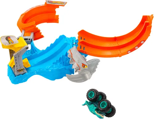 Tor Hot Wheels Monster Trucks Pętla rekina JFR08