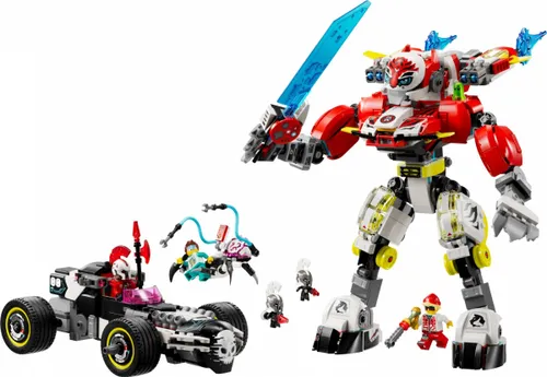 LEGO bricks DREAMZzz 71497 Тигровый мех Купера и Хот Род Зеро