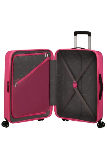 Чемодан American Tourister Rejoy среднего размера - hawaiian pink