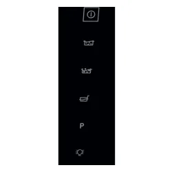 Okap Whirlpool WHVF 63F LT K Czarny