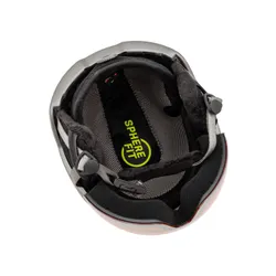 Kask narciarski męski z wbudowaną szybą HEAD RADAR anthracite/lime 2023 - Rozmiar - M/L