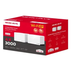 Router MERCUSYS Halo H85X 2.4 / 5 GHz (DualBand), Wi-Fi Mesh (2 szt.)