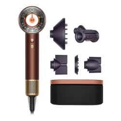 Suszarka do włosów Dyson Supersonic Nural Straight+Wavy 318135-01 Jonizacja Zimny nawiew 1600W 3 prędkości 4 temperatury