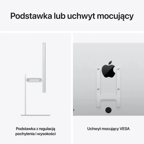 Monitor APPLE Studio Display XDR 2026 27" 5120x2880px (Szkło standardowe, Podstawka z regulacją pochylenia i wysokości)