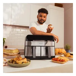 Air Fryer Frytownica CECOTEC Cecotec Cecofry Advance 9000 Inox 9l 8 automatycznych programów
