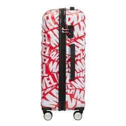 Walizka średnia American Tourister Wavebreaker Marvel - Marvel logo