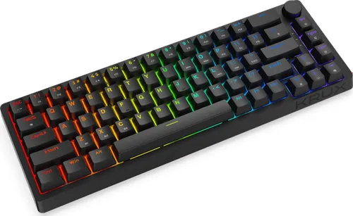 Klawiatura Krux Atax 65% Pro RGB Wireless Gateron Yellow Pro (KRX0125)