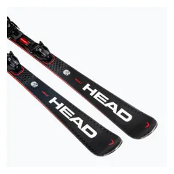Narty zjazdowe HEAD Supershape e-Rally SW BB-PR + PRD 12 GW black/red