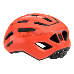 Kask rowerowy MET Miles pomarańczowy