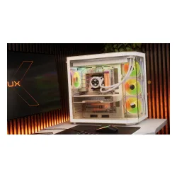 Chłodzenie Krux HydroGlance 360 ARGB LCD Biały