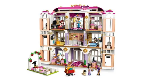 LEGO Friends 42704 Grand Hotel w mieście Heartlake, zestaw klocków 9+