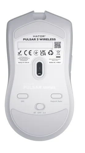 Myszka gamingowa Hator Pulsar 3 Wireless Biały