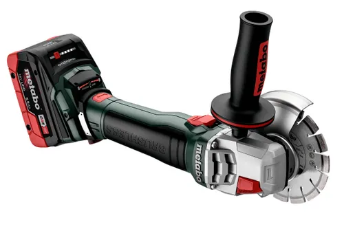 Metabo WB 18 LT BL 11-125 Akülü Açılı Taşlama Makinesi (613054650), 2 adet 5,2 Ah pil, şarj cihazı, kılıf