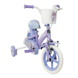 Rower dziecięcy HUFFY Disney Kraina Lodu 12 cali dla dziewczynki Fioletowy