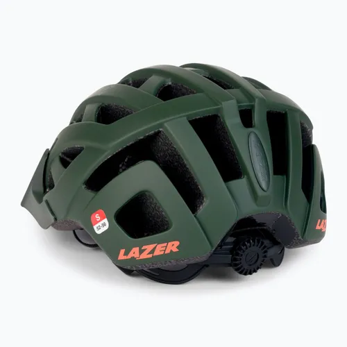 Kask rowerowy Lazer Roller matte dark/green