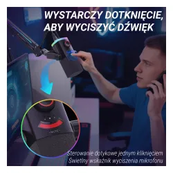 Mikrofon Fifine AM8PROT Przewodowy Dynamiczny Czarny