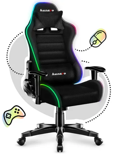 Fotel HUZARO Ranger 6.0 RGB Czarny