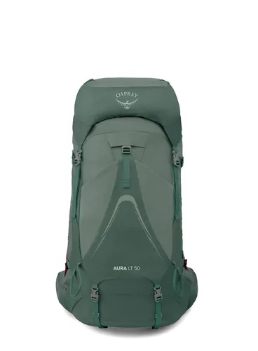 Plecak górski damski Osprey Aura AG LT 50 - koseret/darjeelin spring green
