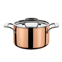 SPRING Culinox 2 l - garnek miedziany z pokrywką