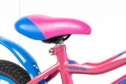 Rower dziecięcy INDIANA Roxy Kid 12 cali dla dziewczynki Różowy