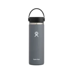 Butelka termiczna 591 ml Wide Mouth 2.0 Flex Cap Hydro Flask - stone