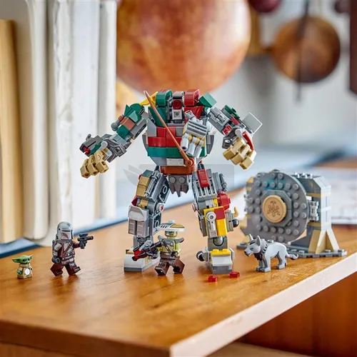 LEGO Star Wars 75451 Mandalorian i Starcie z droidem , zestaw klocków 9+