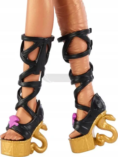 LALKA MONSTER HIGH NEFERA DE NILE królewska mumia + skarabeusz Lavish JDR48