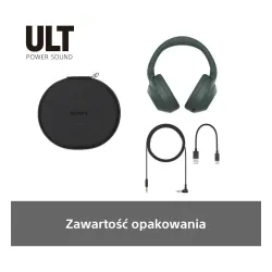 Słuchawki bezprzewodowe Sony ULT Wear WH-ULT900NH Nauszne Bluetooth 5.2 Szary