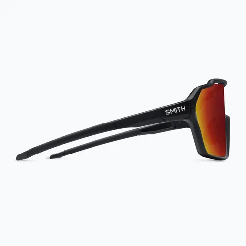 Okulary przeciwsłoneczne Smith Shift XL MAG black/chromapop red mirror/clear