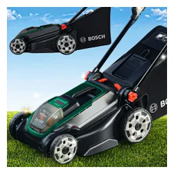 Kosiarka akumulatorowa BOSCH Rotak 18V2-43 06008B9L02 43 cm, 4 Ah, 18V kosz 50L, 2 akumulatory 4 Ah
