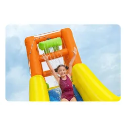 Dmuchany plac zabaw Bestway XXL dla dzieci zjeżdżalnia 435x286x267 cm