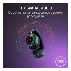 Słuchawki bezprzewodowe z mikrofonem Razer Kraken V4 Nauszne Czarny