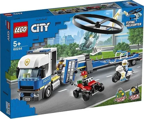 Конструктор Lego City полицейский вертолет эвакуатор (60244)