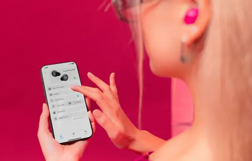 Słuchawki dokanałowe JLAB Go Pop ANC Fuksja