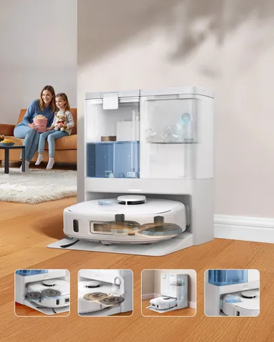 Robot sprzątający EUFY X10 Pro Omni Biały