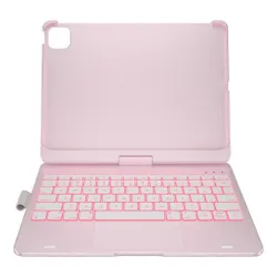 Etui na iPad Pro 11 cali TYPECASE Flexbook Touch Jasnoróżowy Klawiatura