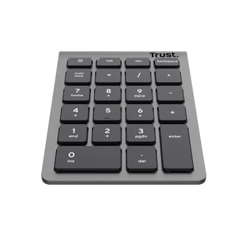 Klawiatura nożycowa Trust Xalas Wireless Srebrny