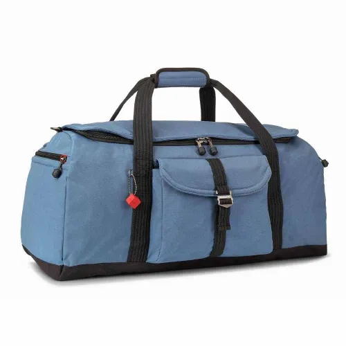 Ventura Duffle Hedgren Seyahat Çantası-denim mavi