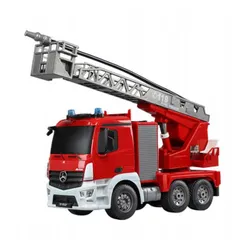 Zdalnie sterowany samochód COIL wóz strażacki Mercedes straż pożarna auto RC pilot LED