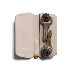 Skórzane etui na klucze Bellroy Key Cover Plus (third edition) - tahini