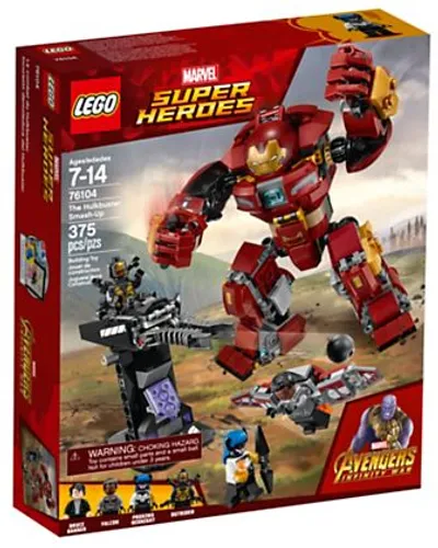 Конструктор Lego Marvel Super Heroes битва в Халкбастере (76104)