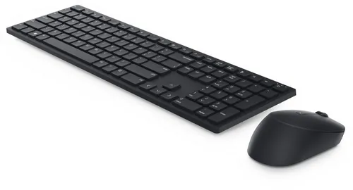 Zestaw klawiatura i mysz Dell KM5221W bezprzewodowa czarna