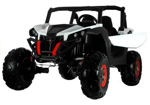 Auto Na Akumulator Dla 2 Dzieci Jeep Xmx603 Buggy 4X4 Pilot Skóra Eva LED MP3