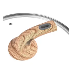 Garnek granitowy typu stone z pokrywką Konighoffer Fegato 6,2 l