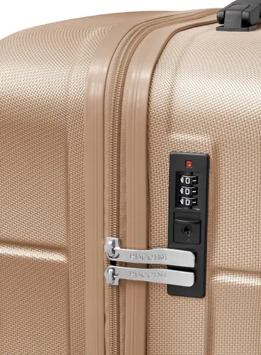 Walizka duża Puccini Cairo - złoty