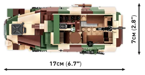 Конструктор COBI Sd.Kfz. 251/9 Stummel