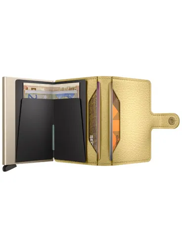 Portfel kieszonkowy RFID Secrid Miniwallet Pebble - butter yellow
