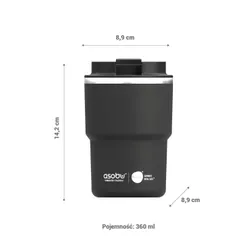 Kubek termiczny Asobu Coffee Express Tumbler 0,36 l - black